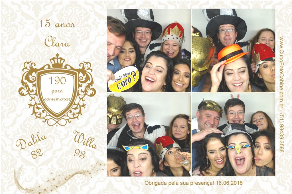 Cabine fotográfica para Festa de 15 anos em Canoas